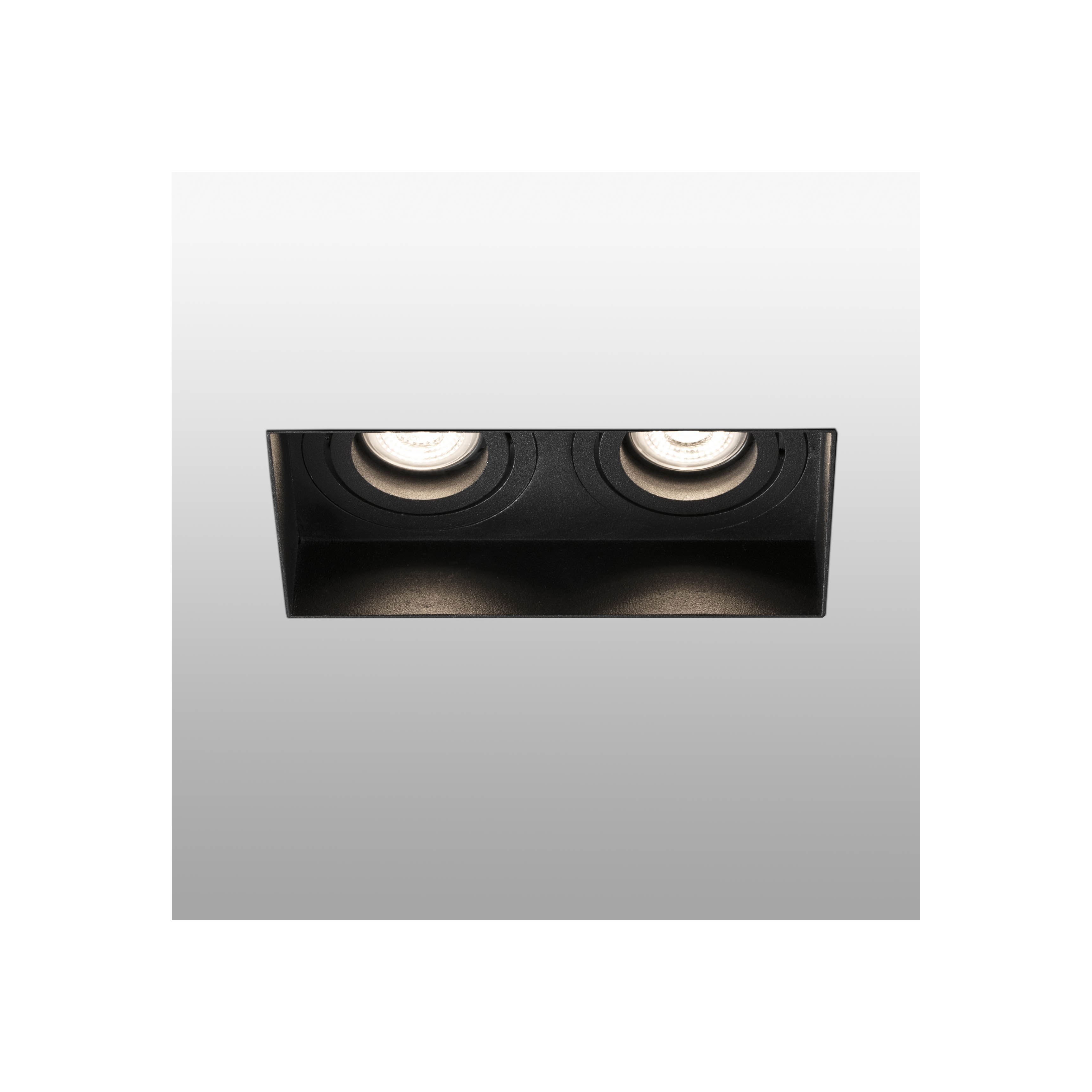 Juvi Iluminaci N Foco Empotrable Hyde Negro Luces Orientable Sin